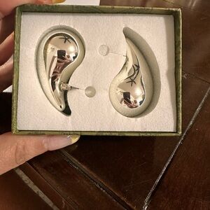 Bottega Veneta Inspired Tear Drop Earrings